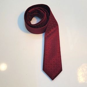 John Varvatos handmade Italian wool /silk blend tie